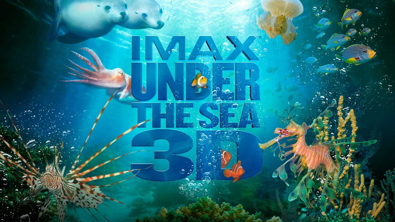 Under the Sea 3D 海底世界3D 高清壁纸48 - 1366x768
