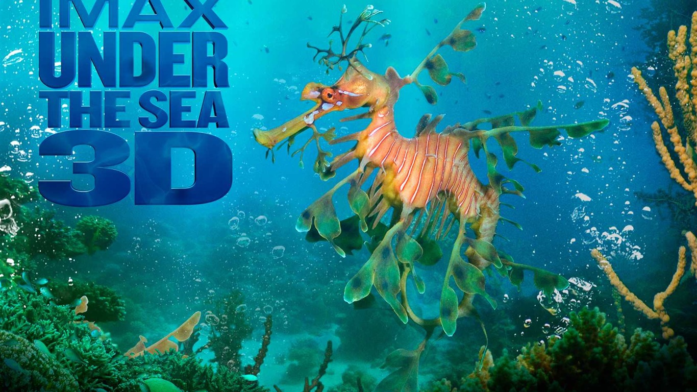 Under the Sea 3D 海底世界3D 高清壁纸50 - 1366x768