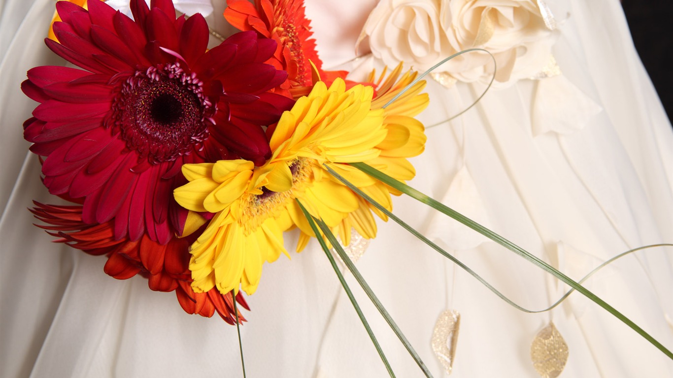 結婚式や花の壁紙 (2) #8 - 1366x768