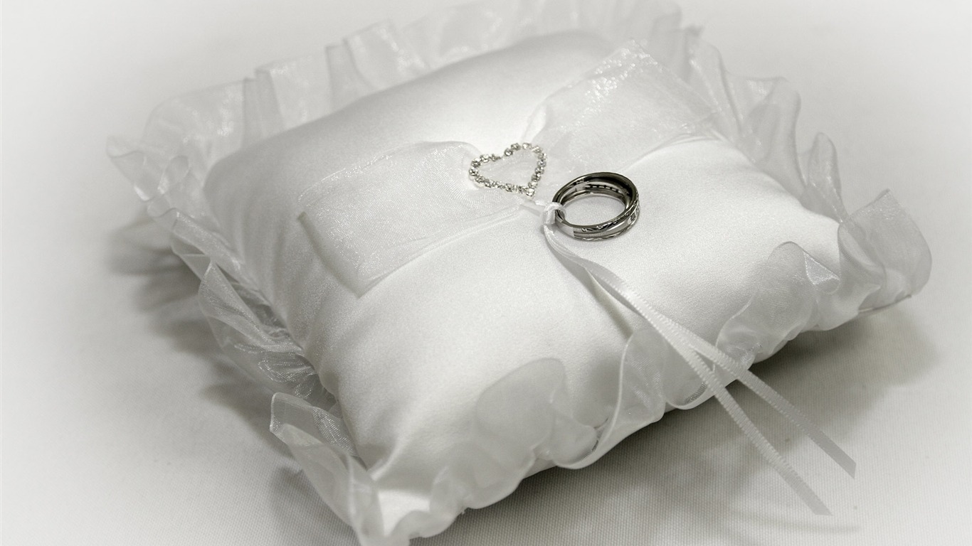 Svatby a svatební prsten tapety (1) #10 - 1366x768