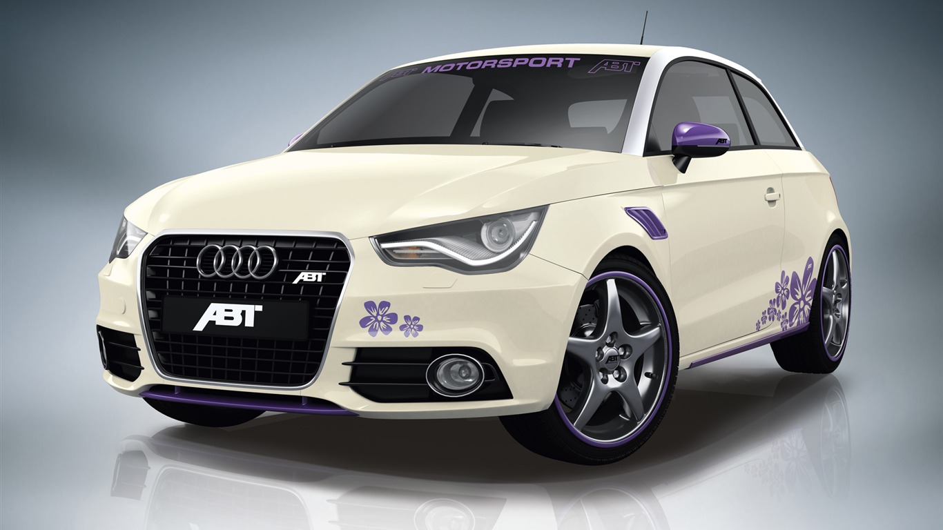 ABT Audi A1 - 2010 fondo de pantalla HD #1 - 1366x768