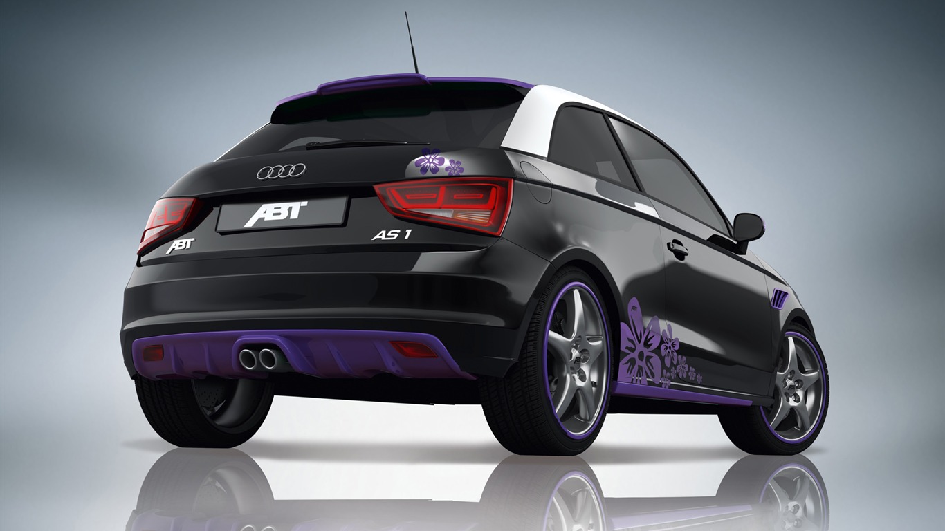 ABT Audi A1 - 2010 HD wallpaper #14 - 1366x768