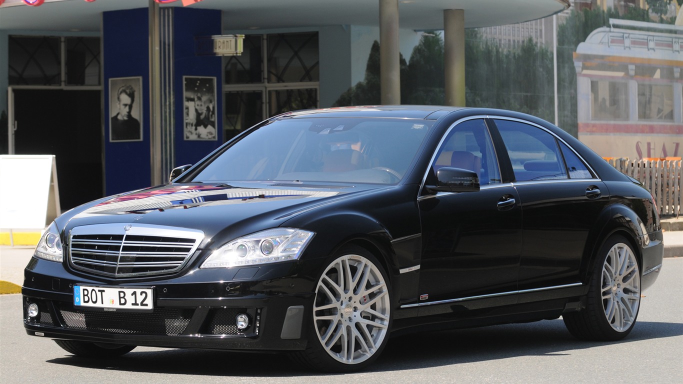 Brabus iBusiness 벤츠 에스 클래스 w221 - 2010의 HD 벽지 #2 - 1366x768