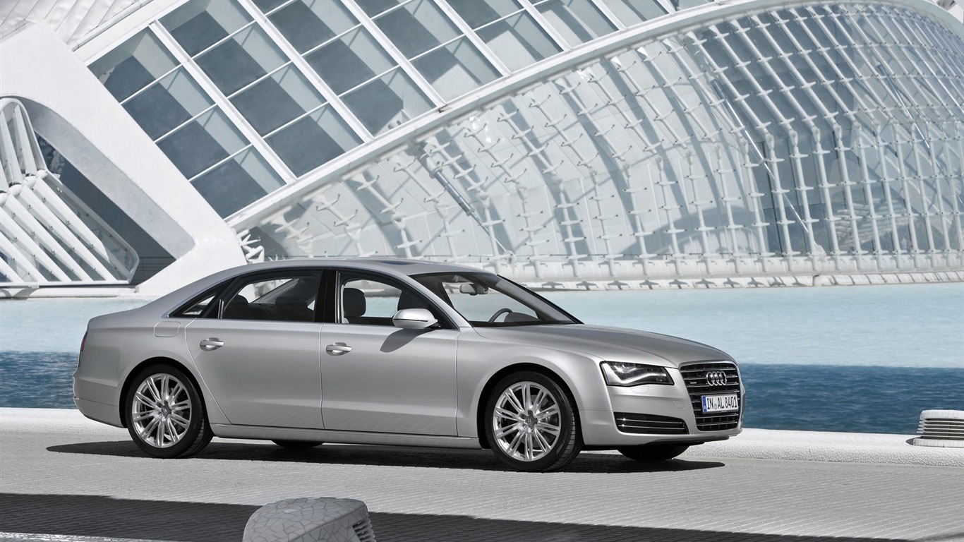 アウディA8 L 3.0 TFSIをクアトロ - 2010のHDの壁紙 #13 - 1366x768