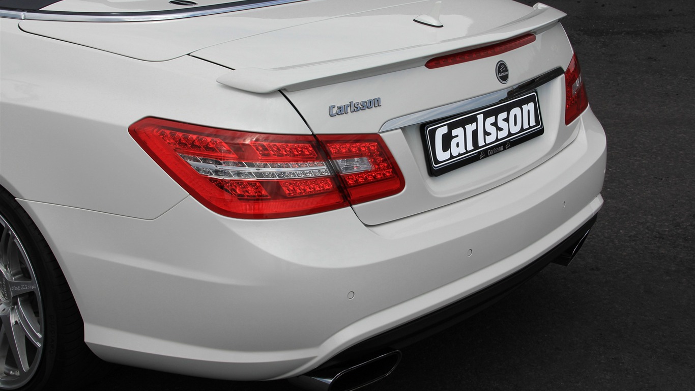 Carlsson Mercedes-Benz E-Class, Cabriolet - 2010 HD tapetu #20 - 1366x768