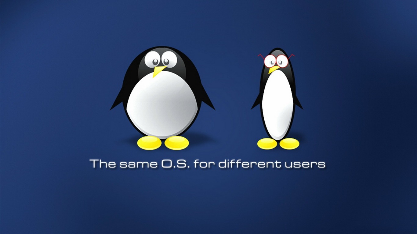 Linux обои (2) #2 - 1366x768