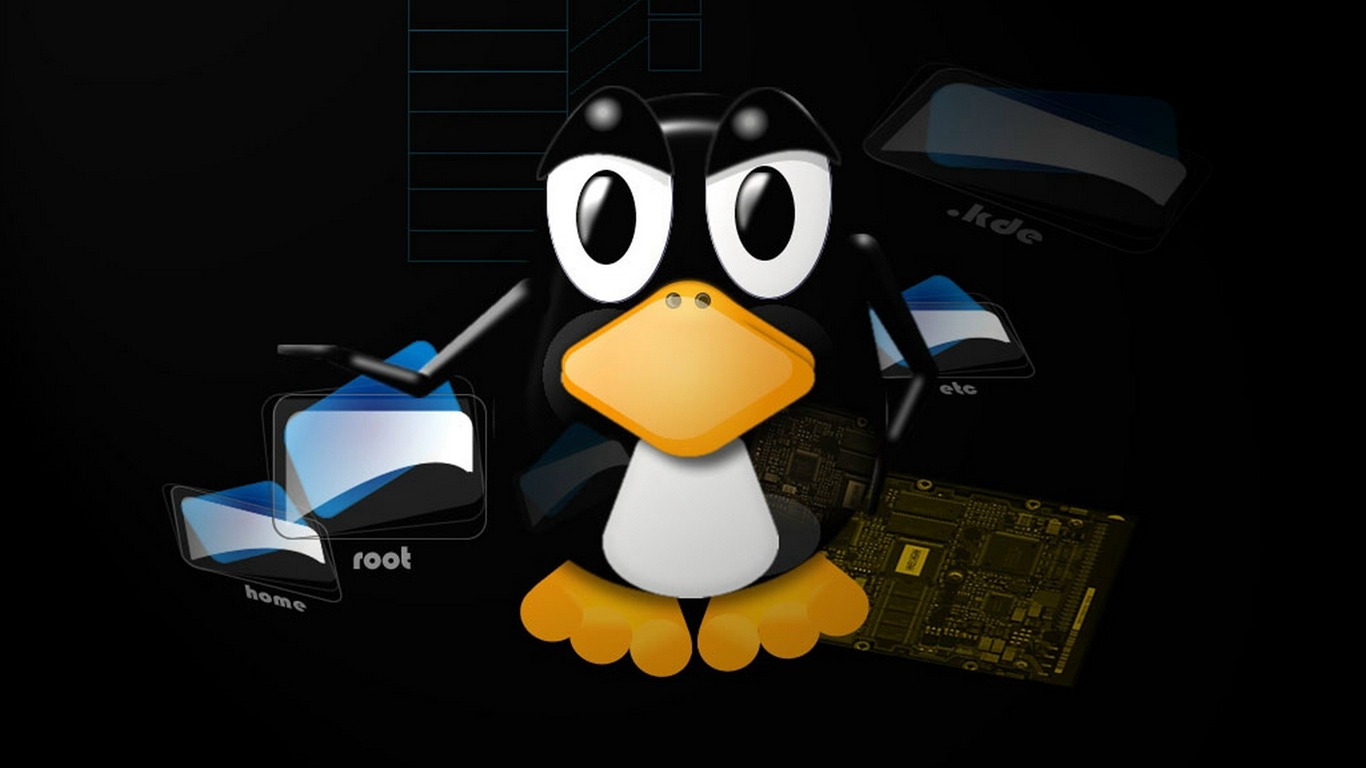 Linux обои (2) #4 - 1366x768