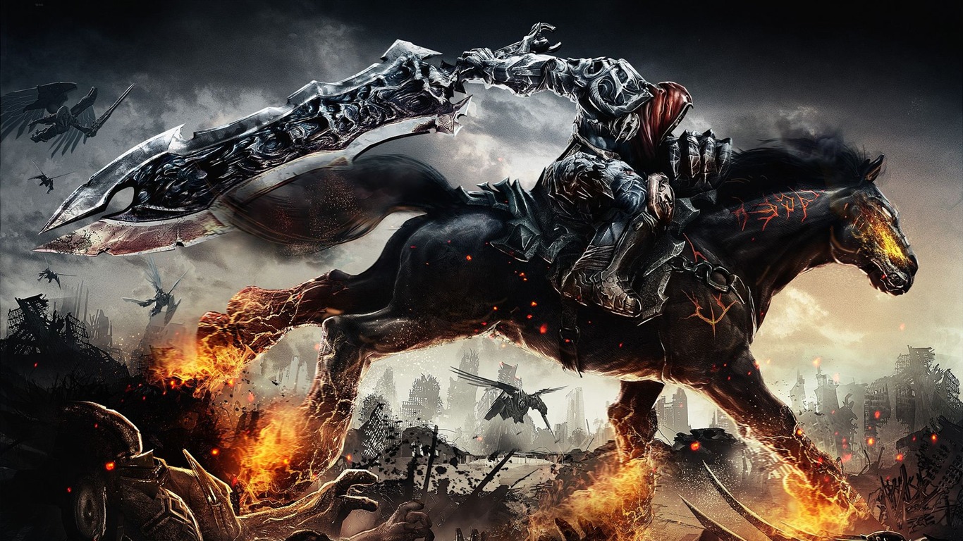 Darksiders : 전쟁의 HD 벽지의 분노 #5 - 1366x768