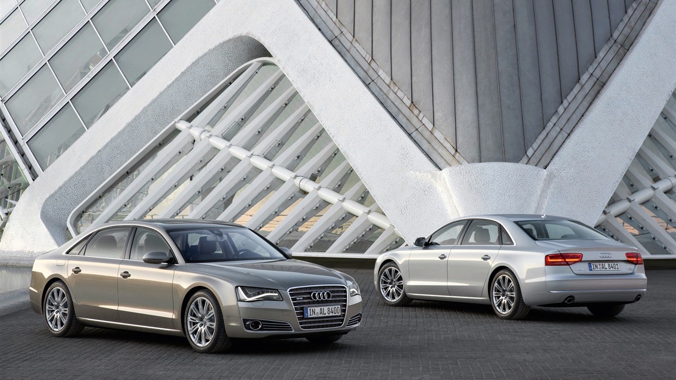 Audi A8 L W12 Quattro - 2010 fondos de escritorio de alta definición #3 - 1366x768