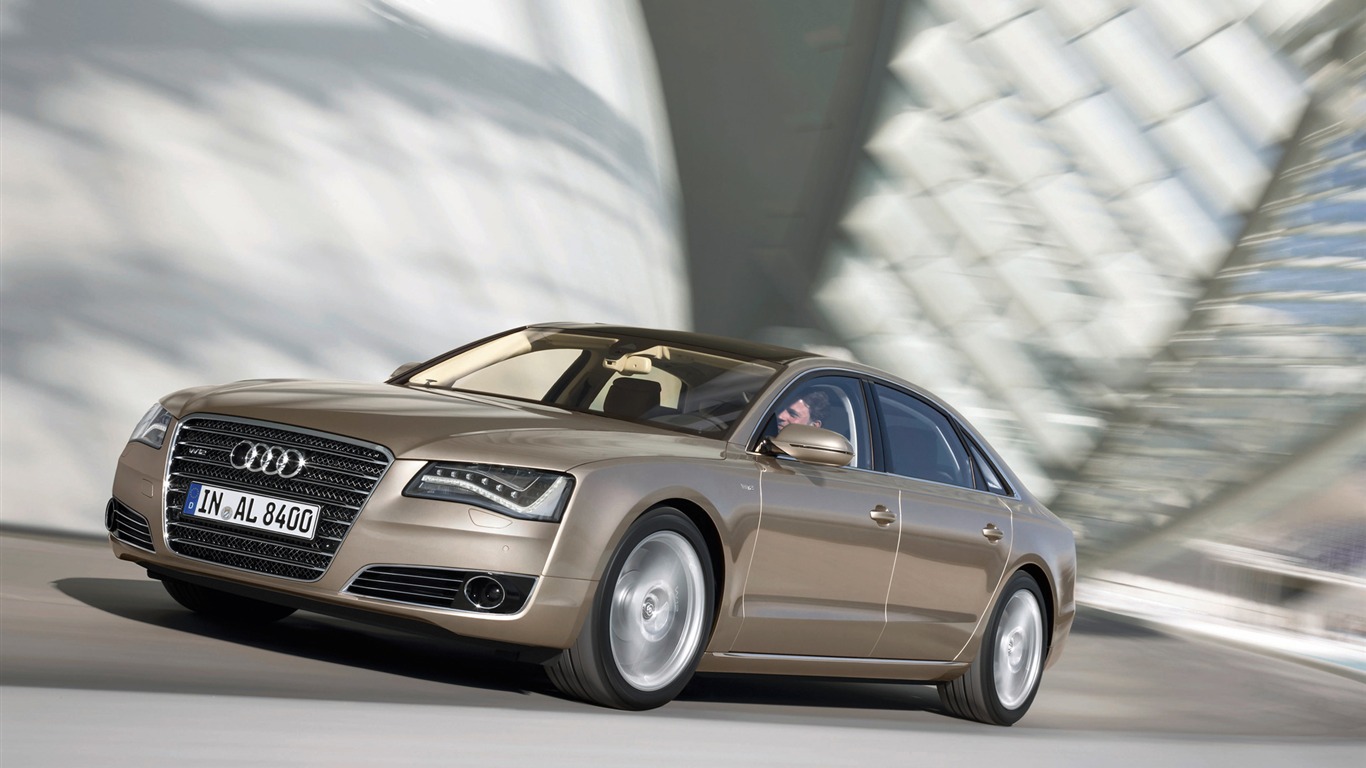 Audi A8 L W12 Quattro - 2010 HD wallpaper #16 - 1366x768