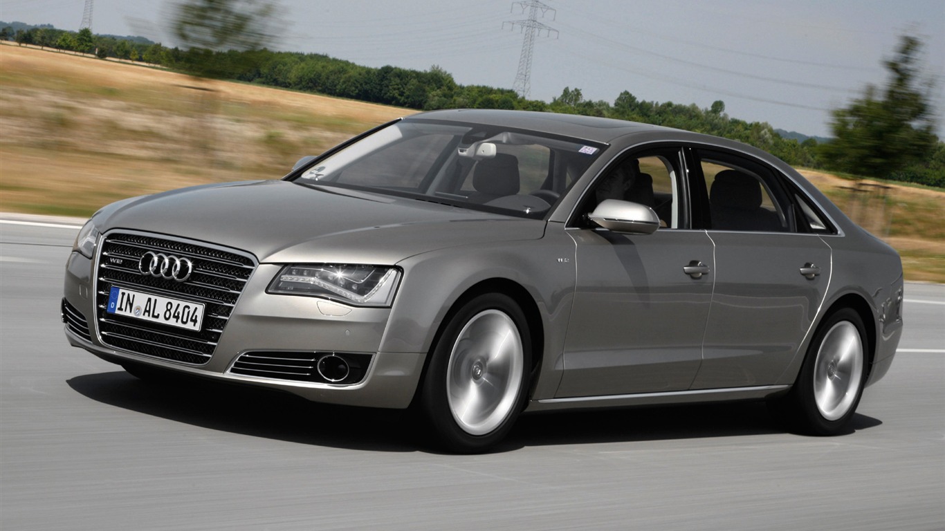 Audi A8 L W12 Quattro - 2010 HD tapetu #25 - 1366x768