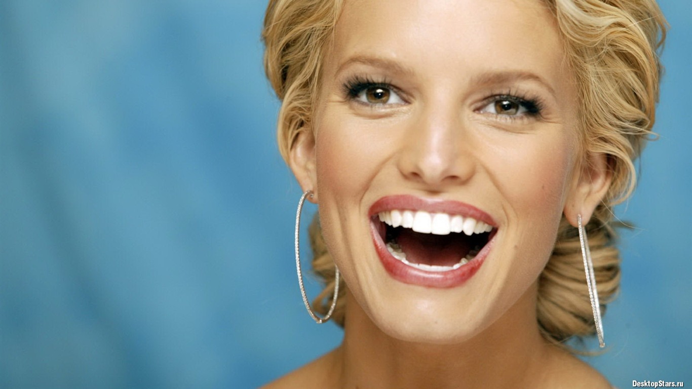 Jessica Simpson beau fond d'écran #13 - 1366x768