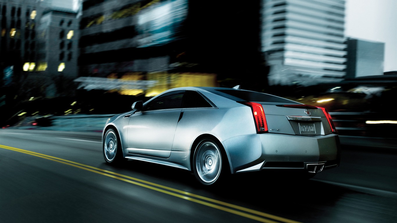 Cadillac CTS Coupe - 2011 HD wallpaper #1 - 1366x768