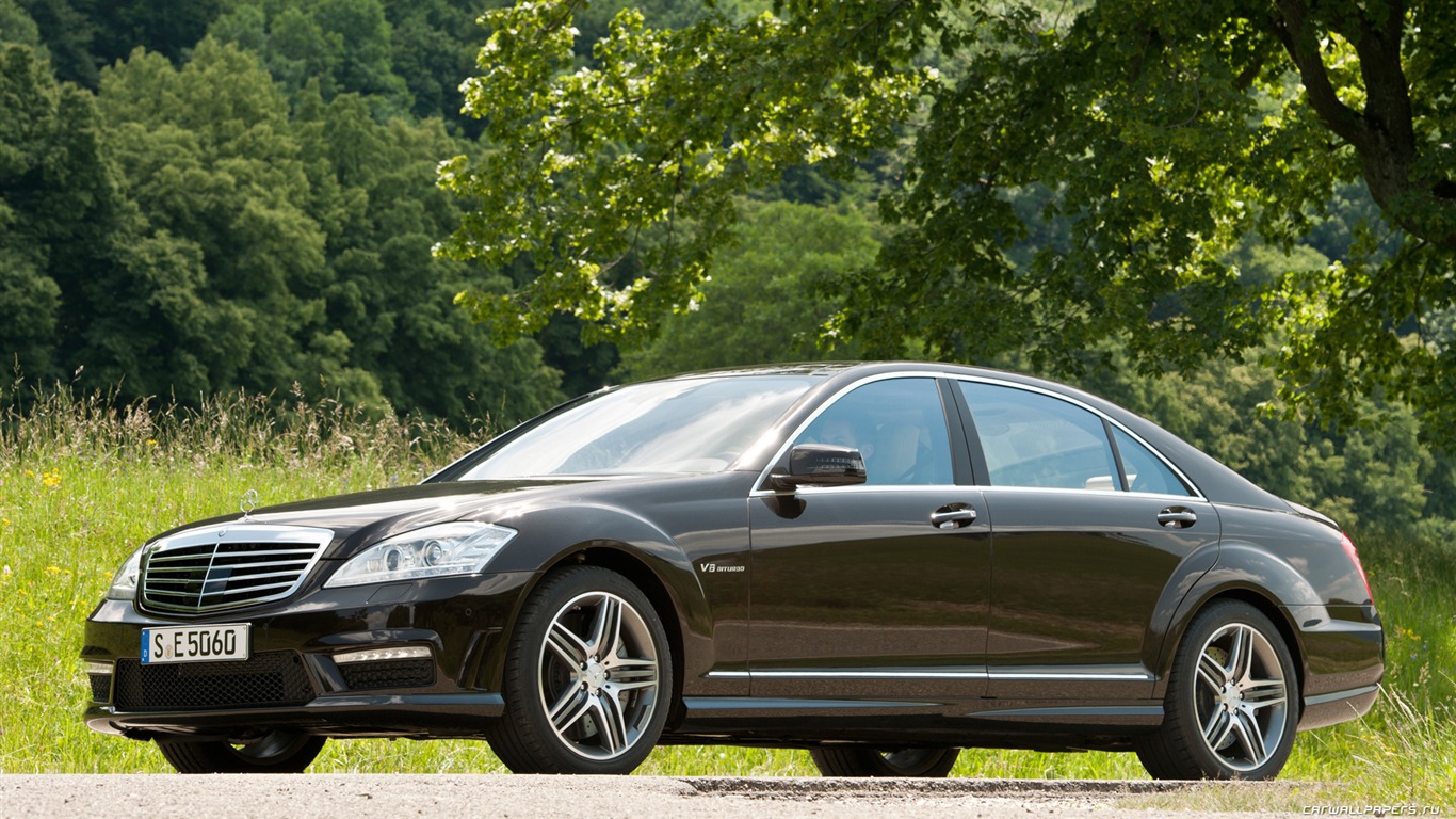 Mercedes-Benz S63 AMG - 2010 HD wallpaper #15 - 1366x768