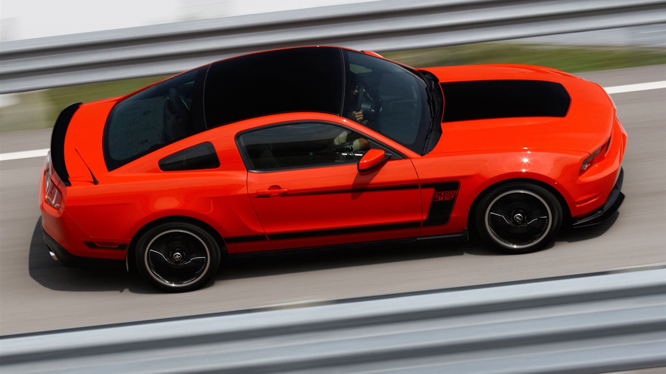 Ford Mustang Boss 302 - 2012 HD tapetu #5 - 1366x768