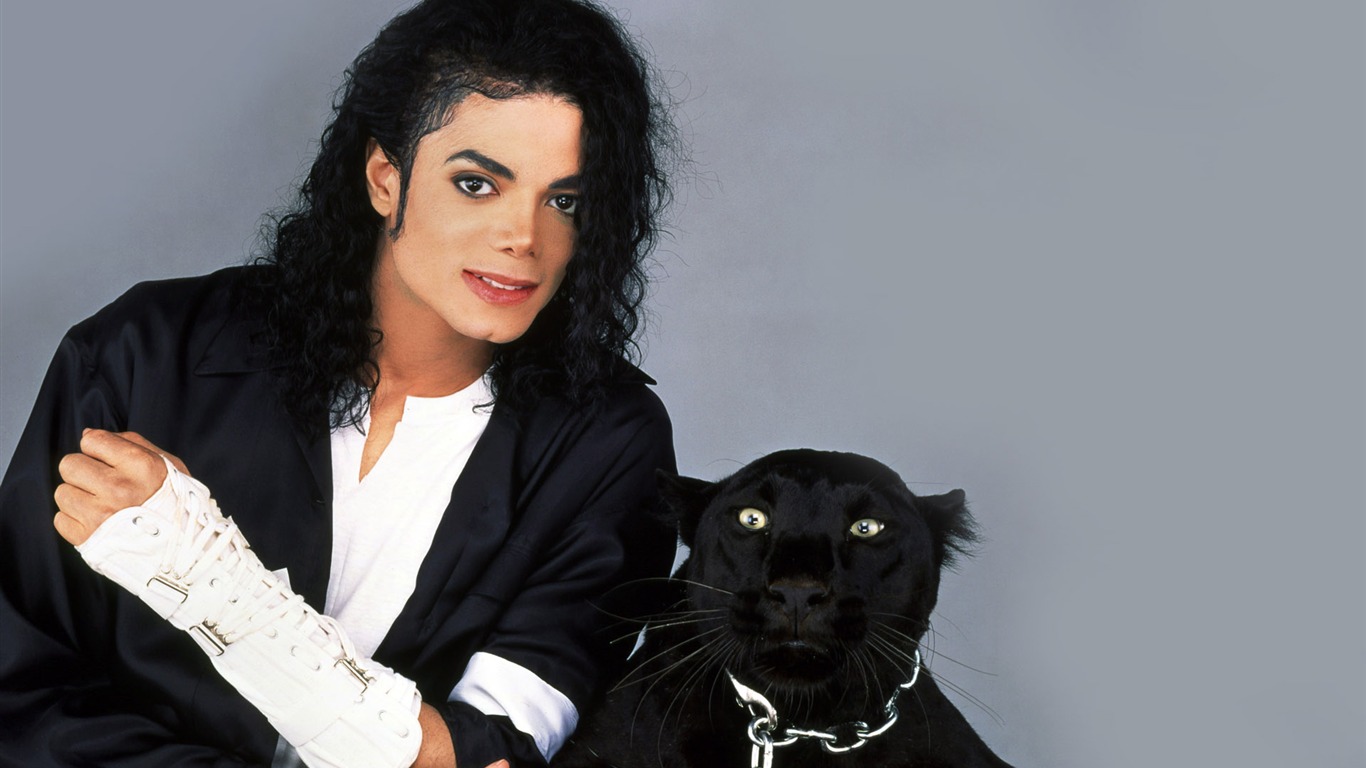 Michael Jackson 迈克尔·杰克逊 壁纸(一)3 - 1366x768