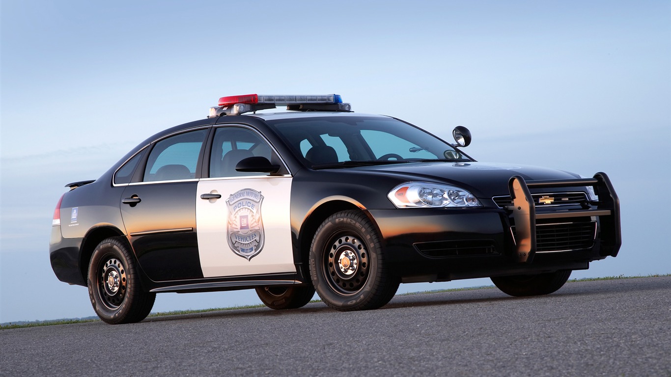 Chevrolet Impala Polizeifahrzeug - 2011 HD Wallpaper #1 - 1366x768