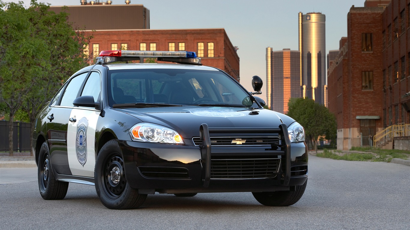 Chevrolet Impala Polizeifahrzeug - 2011 HD Wallpaper #3 - 1366x768