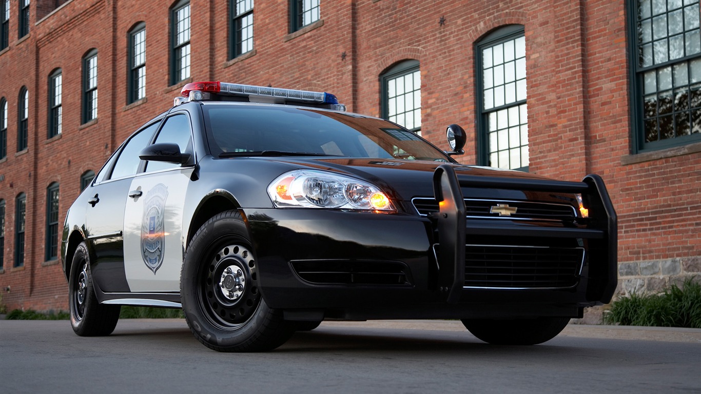 Chevrolet Impala Polizeifahrzeug - 2011 HD Wallpaper #4 - 1366x768