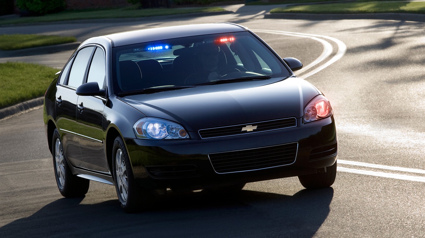 Chevrolet Impala полицейский автомобиль - 2011 HD обои #6 - 1366x768