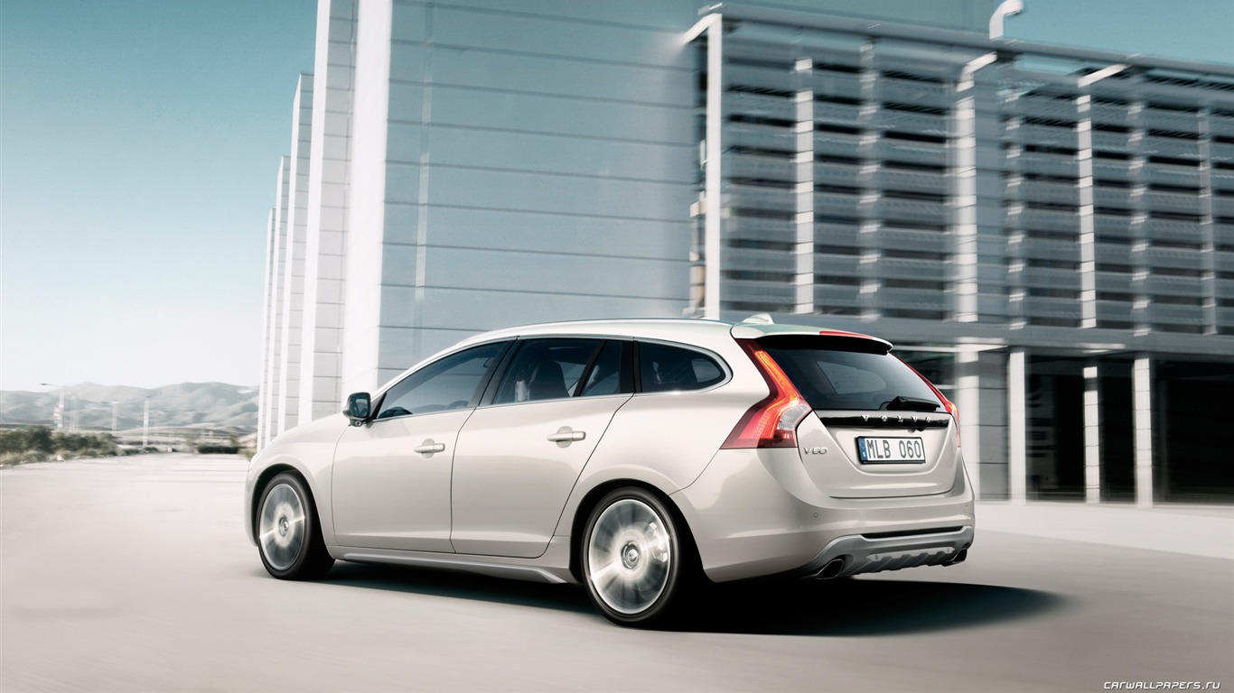 Volvo V60 - 2010 HD tapetu #4 - 1366x768