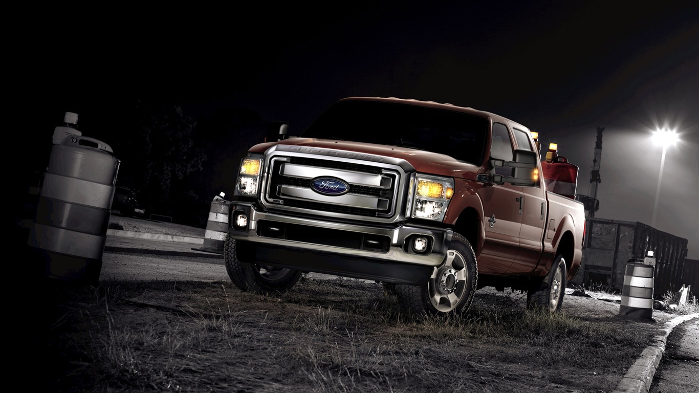 Ford F250 Super Duty - 2011 fonds d'écran HD #2 - 1366x768