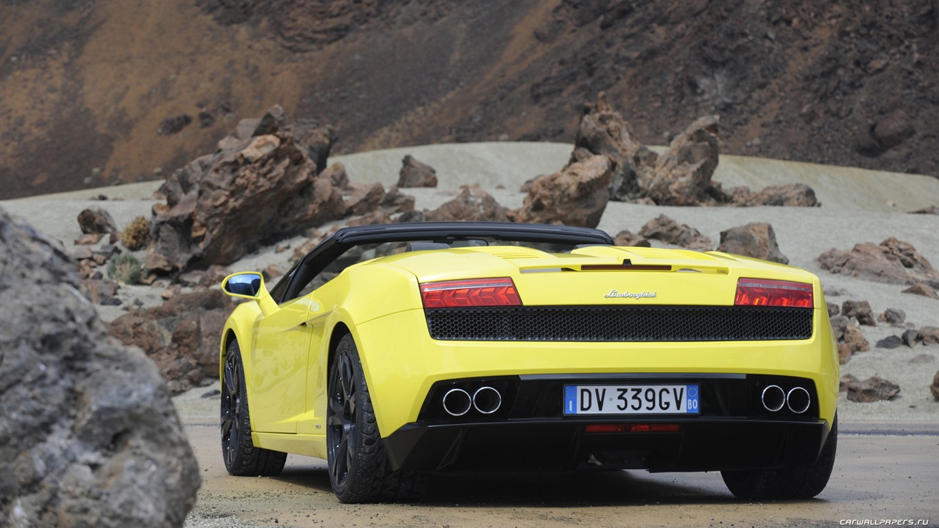 Lamborghini Gallardo LP560-4 Spyder - 2009 fondos de escritorio de alta definición #7 - 1366x768