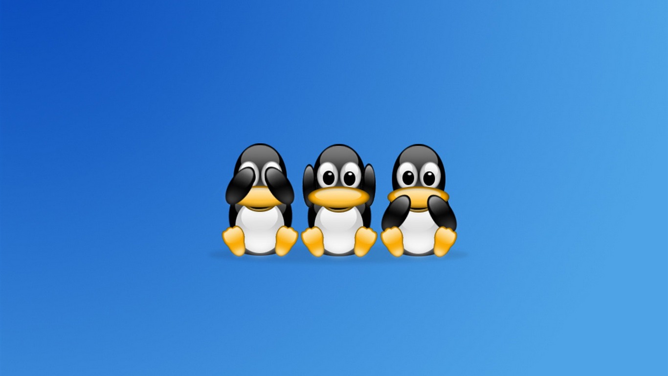 Linuxの壁紙 (3) #12 - 1366x768
