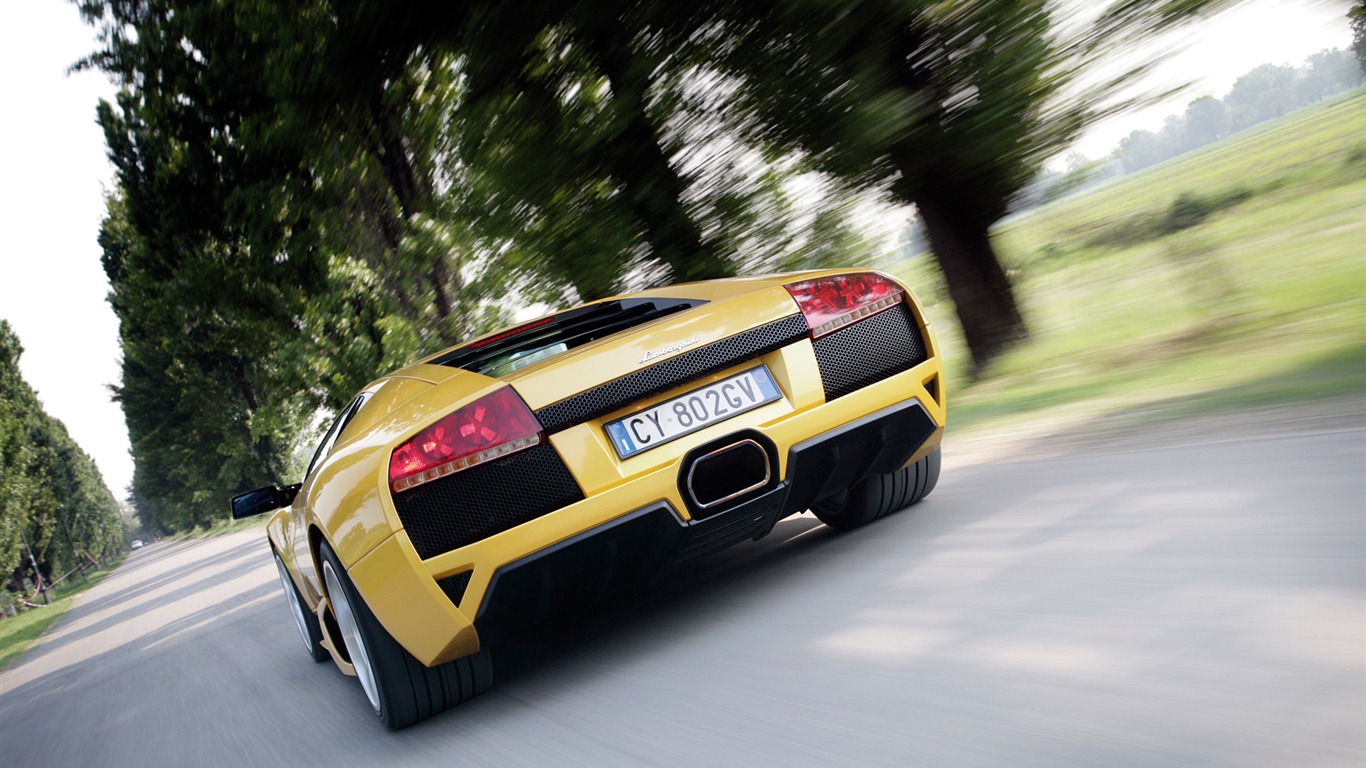 Lamborghini Murcielago LP640 - 2006 fonds d'écran HD #21 - 1366x768