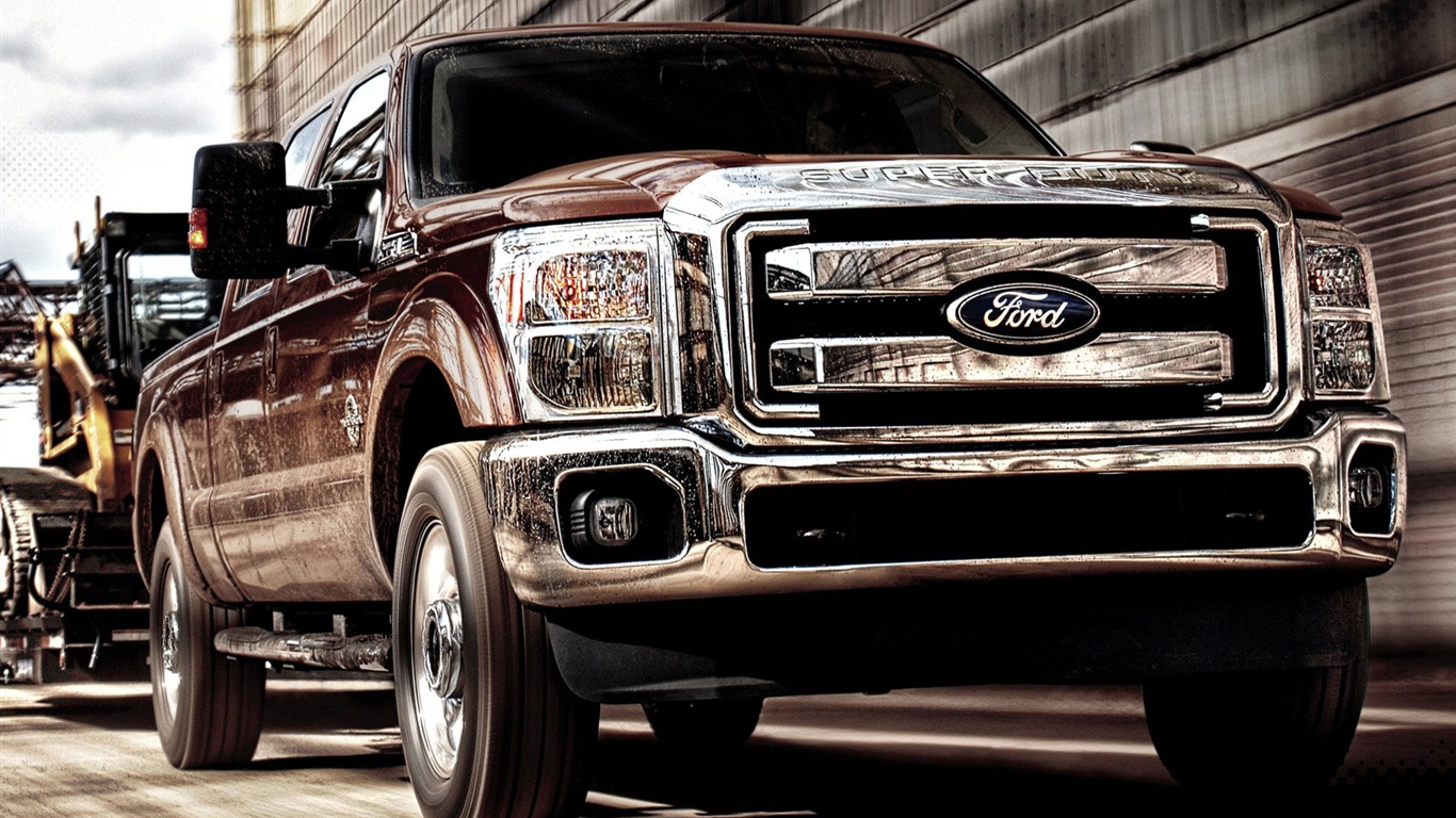 Ford F350 Super Duty - 2011 福特 #3 - 1366x768