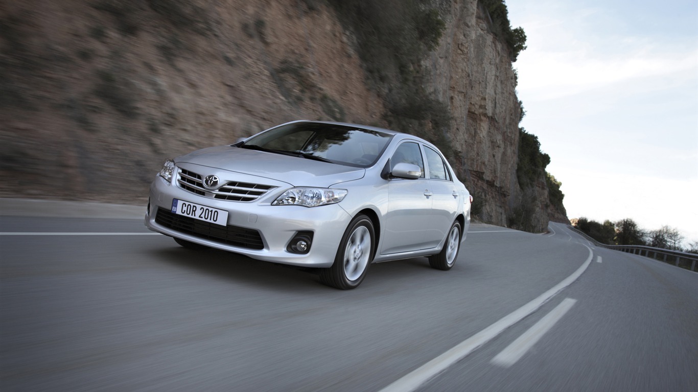 Toyota Corolla - 2010 fondos de escritorio de alta definición #3 - 1366x768