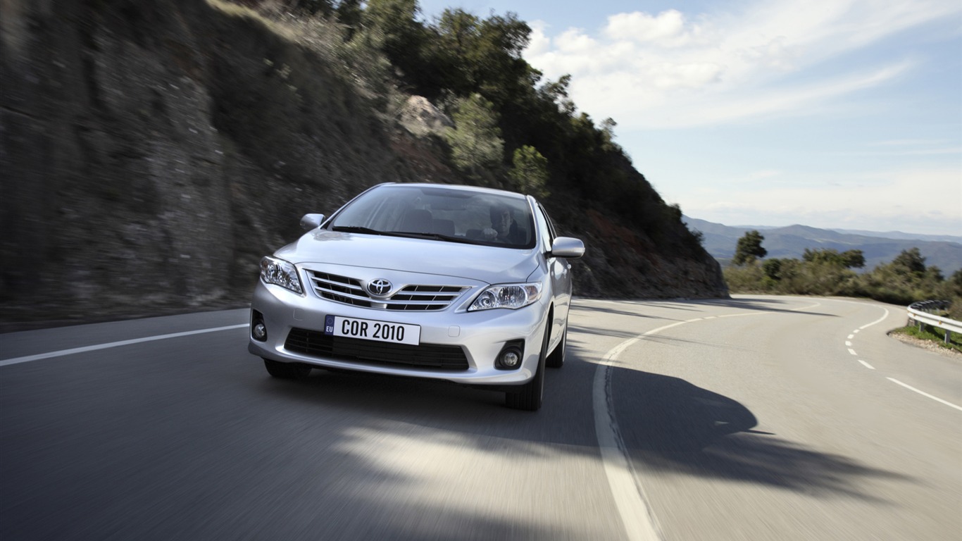 Toyota Corolla - 2010 fonds d'écran HD #4 - 1366x768