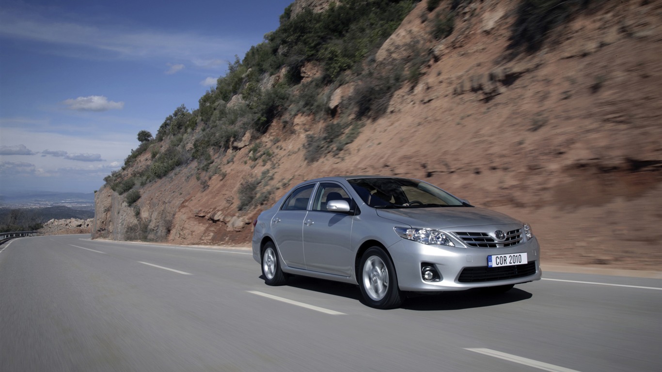 Toyota Corolla - 2010 fondos de escritorio de alta definición #8 - 1366x768