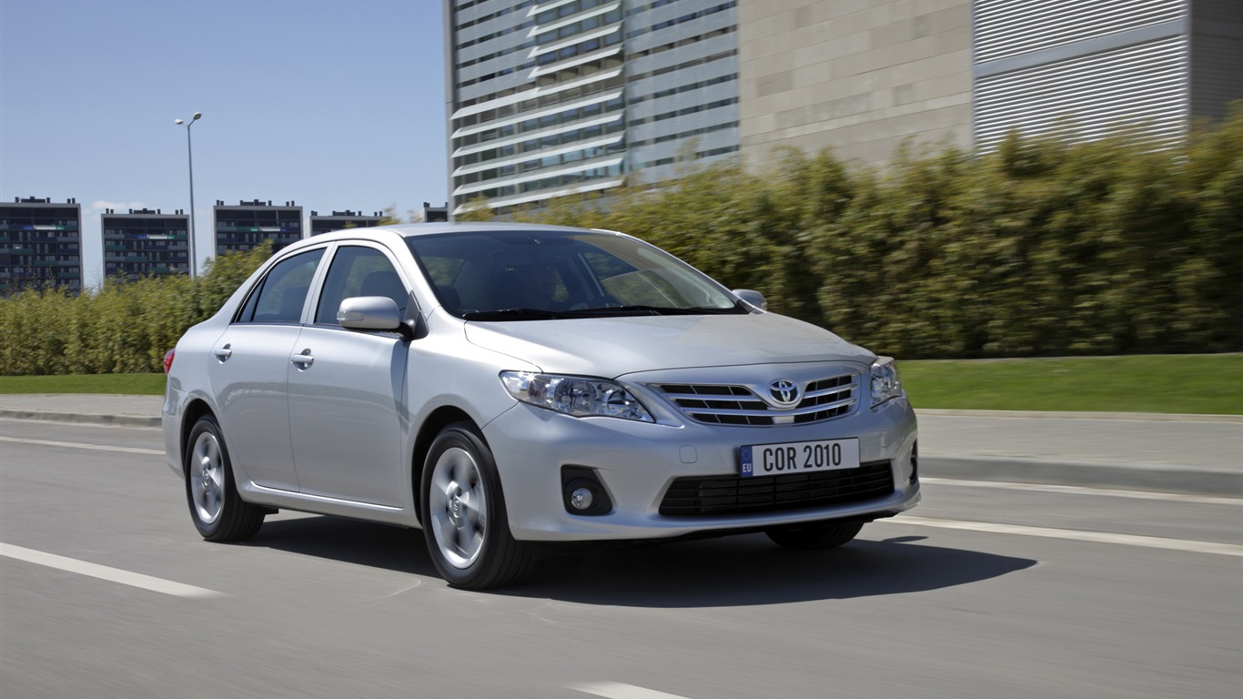 Toyota Corolla - 2010 fondos de escritorio de alta definición #16 - 1366x768