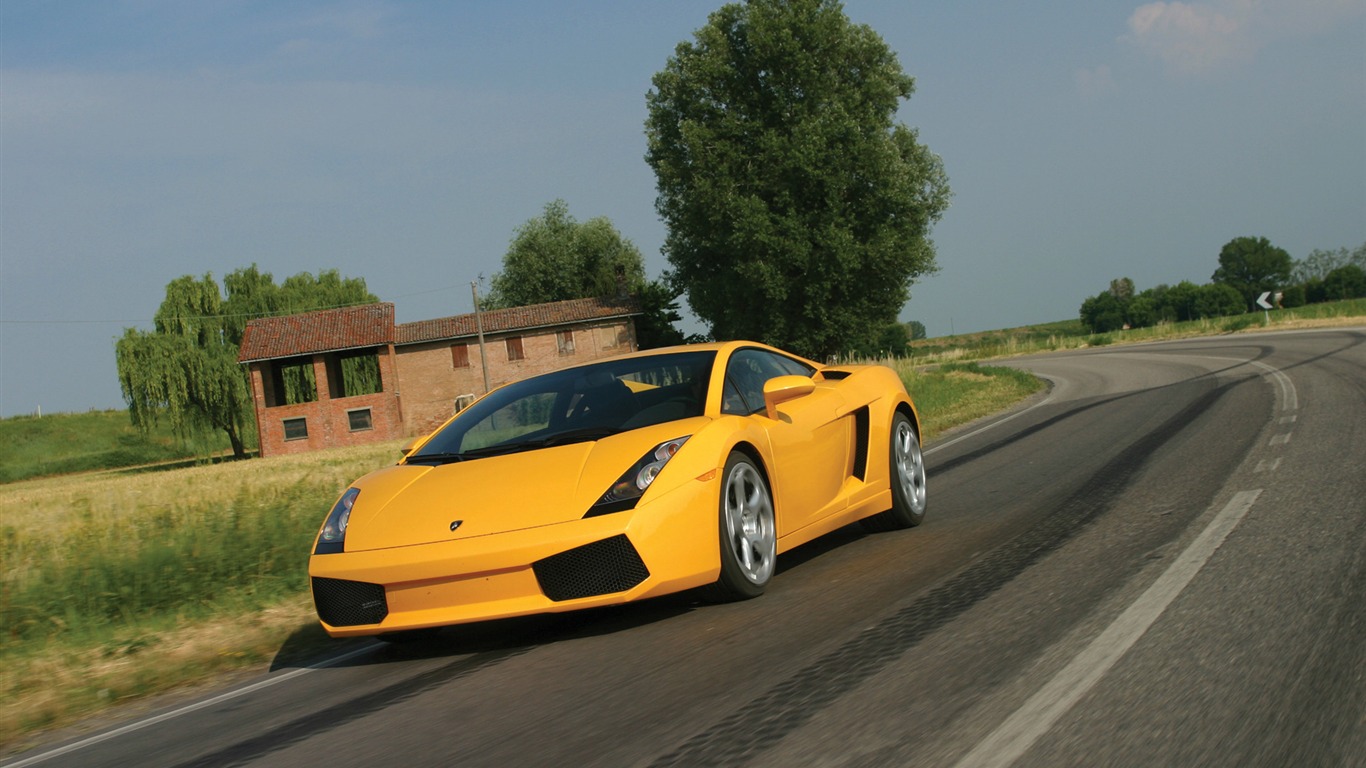 Lamborghini Gallardo - 2003 fondos de escritorio de alta definición #27 - 1366x768
