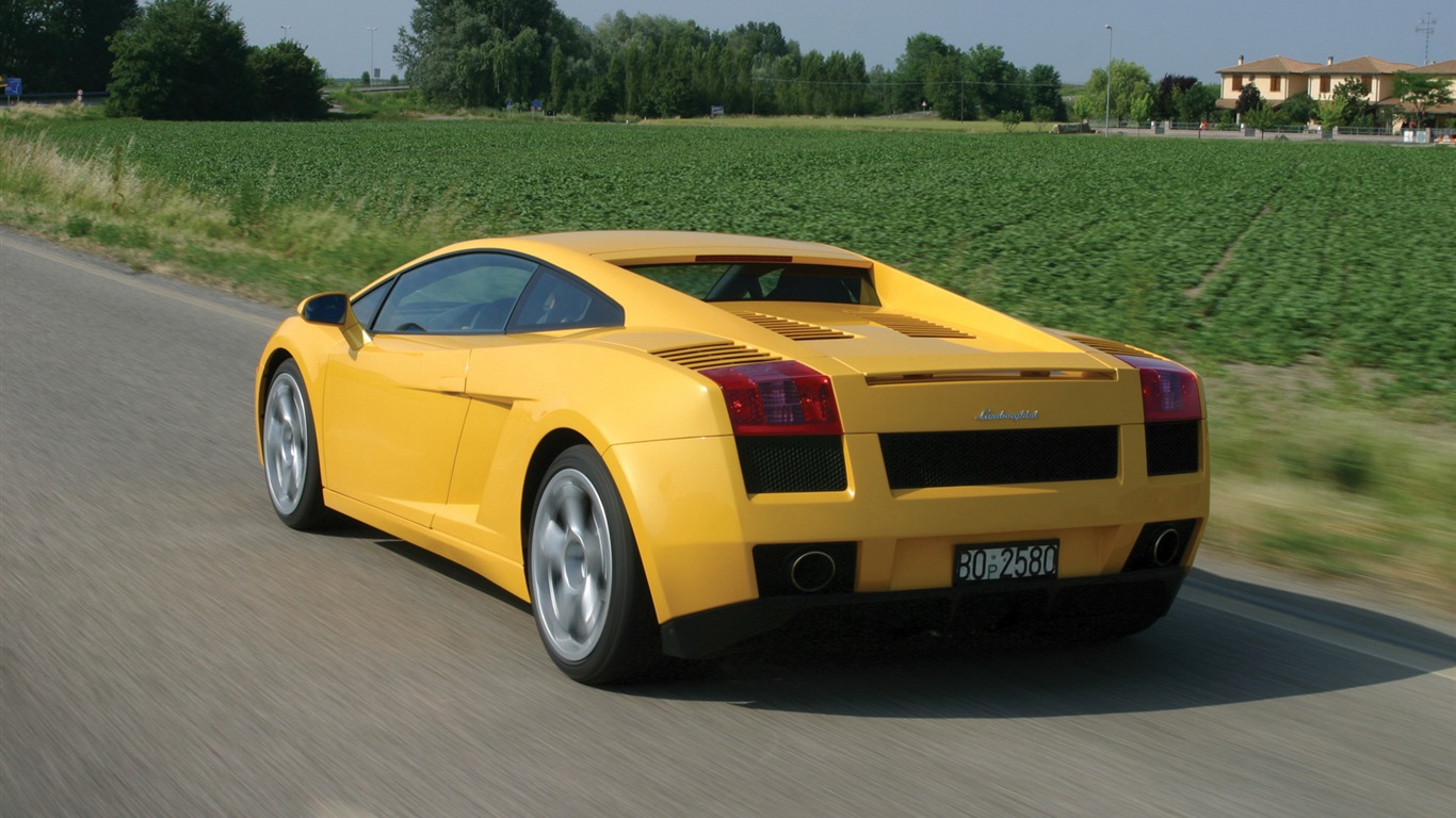 Lamborghini Gallardo - 2003 fondos de escritorio de alta definición #29 - 1366x768