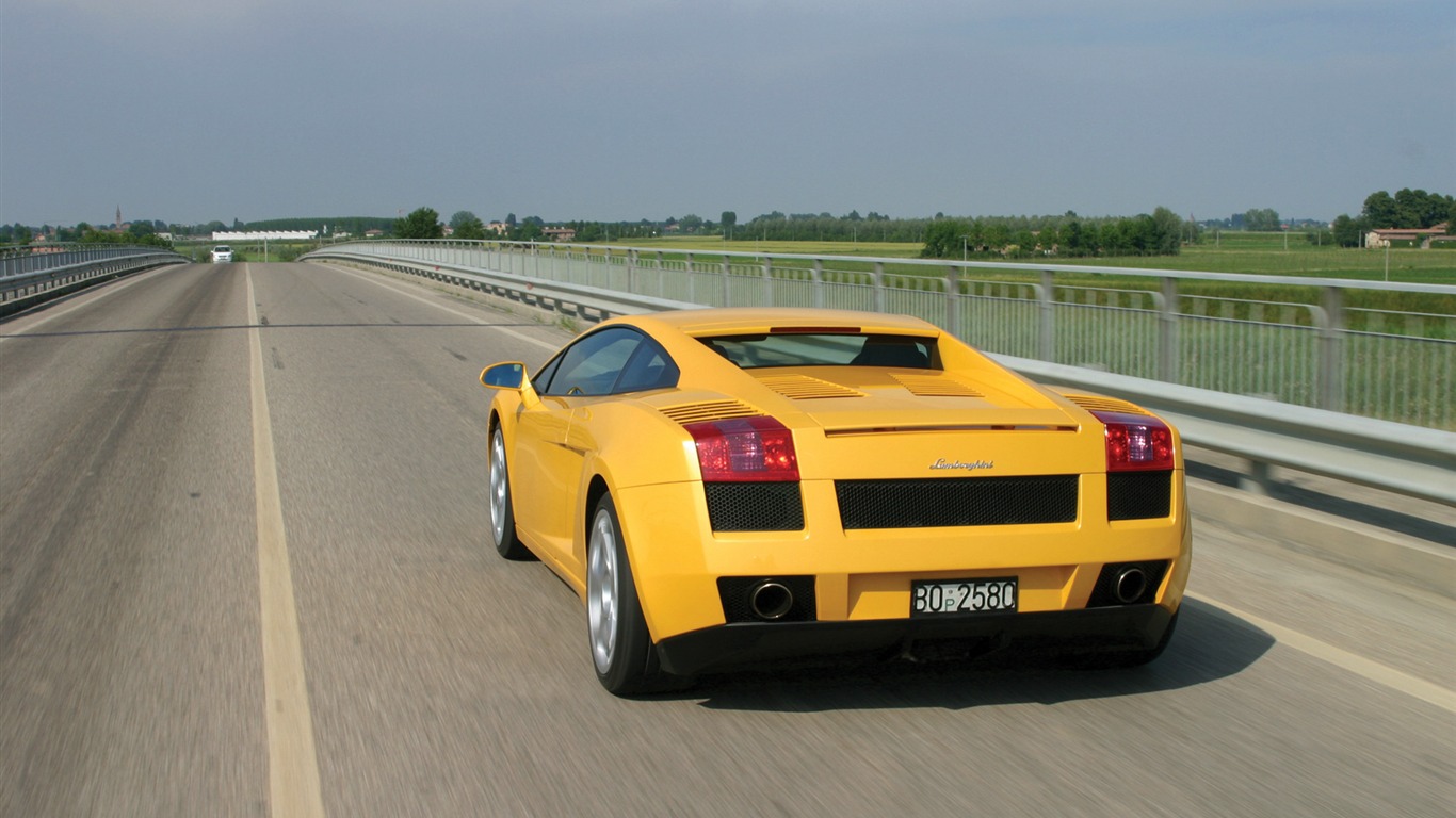 Lamborghini Gallardo - 2003 HD wallpaper #31 - 1366x768