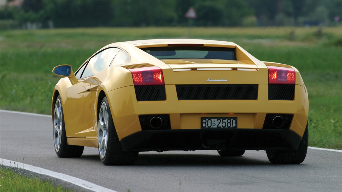 Lamborghini Gallardo - 2003 HD обои #40 - 1366x768