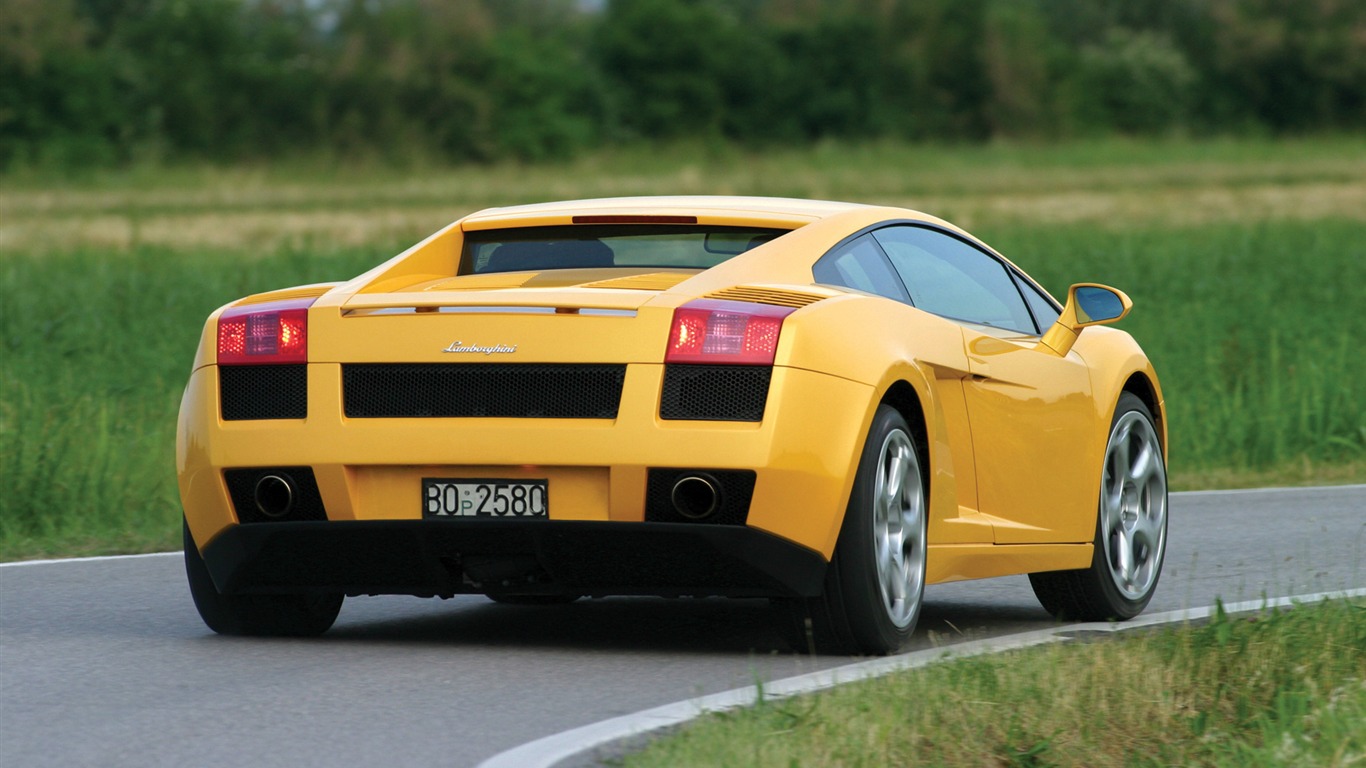 Lamborghini Gallardo - 2003 HD tapetu #42 - 1366x768
