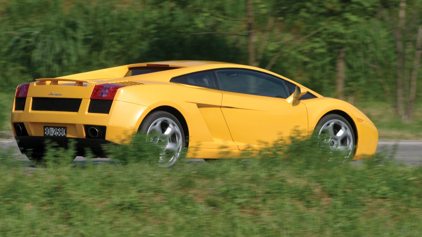Lamborghini Gallardo - 2003 HD wallpaper #45 - 1366x768