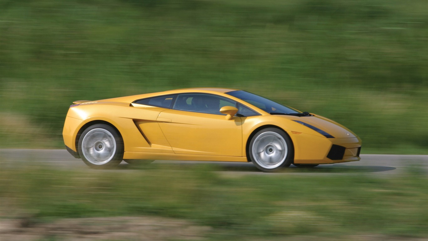 Lamborghini Gallardo - 2003 HD обои #49 - 1366x768
