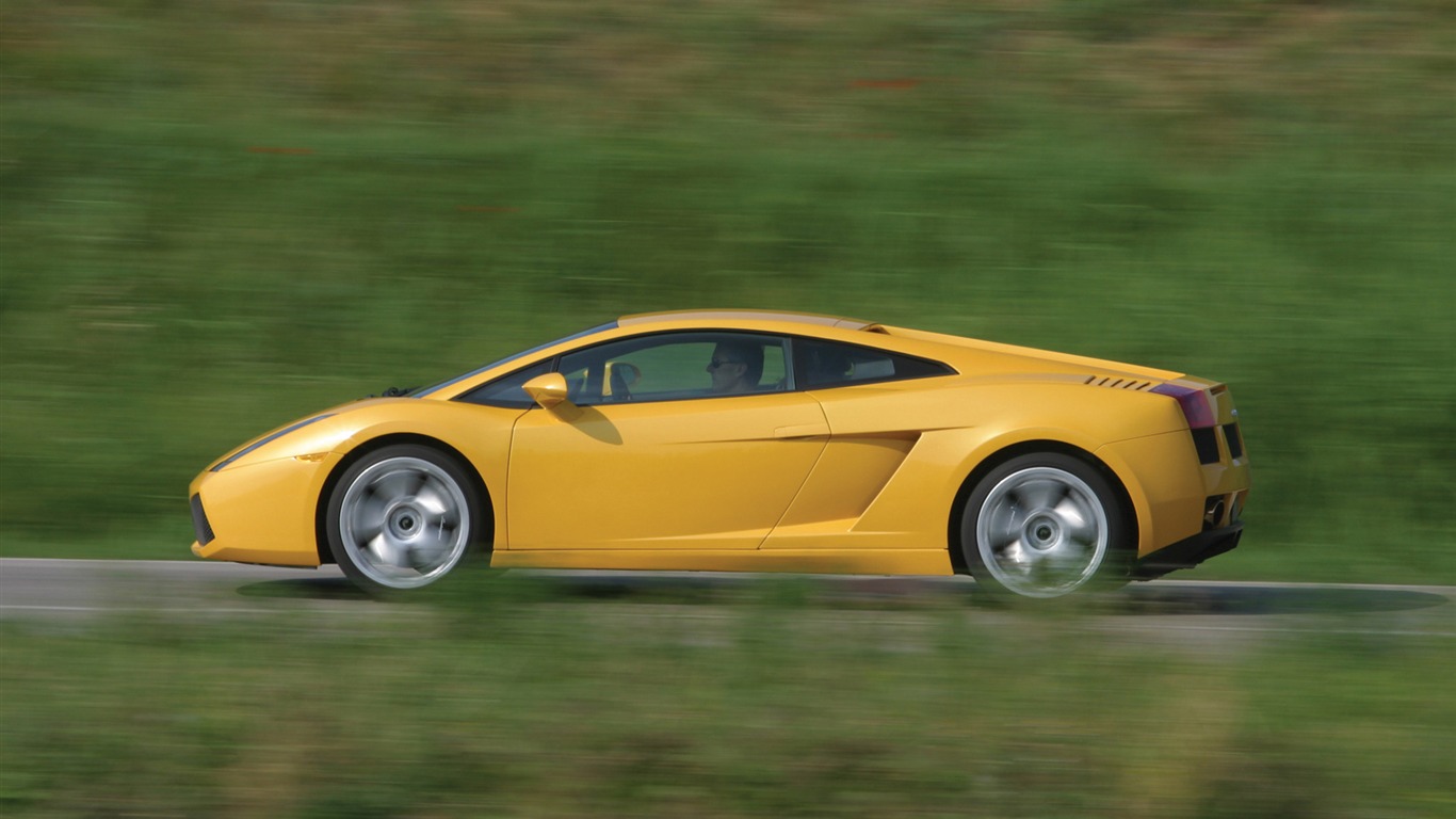 Lamborghini Gallardo - 2003 HD обои #52 - 1366x768