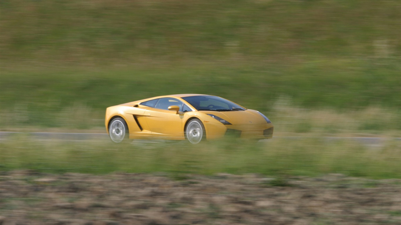 Lamborghini Gallardo - 2003 HD обои #53 - 1366x768