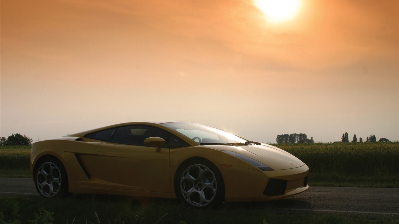 Lamborghini Gallardo - 2003 HD обои #54 - 1366x768