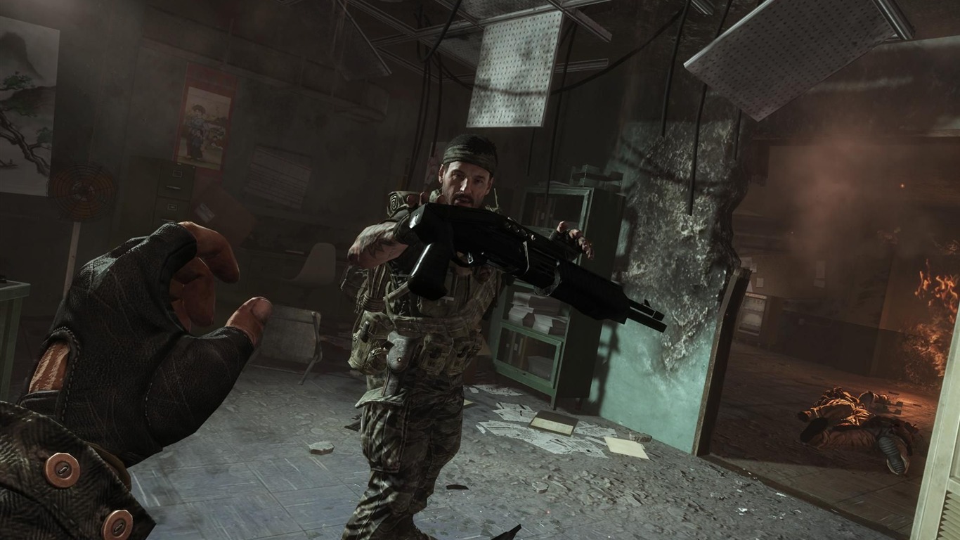 Call Of Duty: Black Ops HD обои (2) #35 - 1366x768