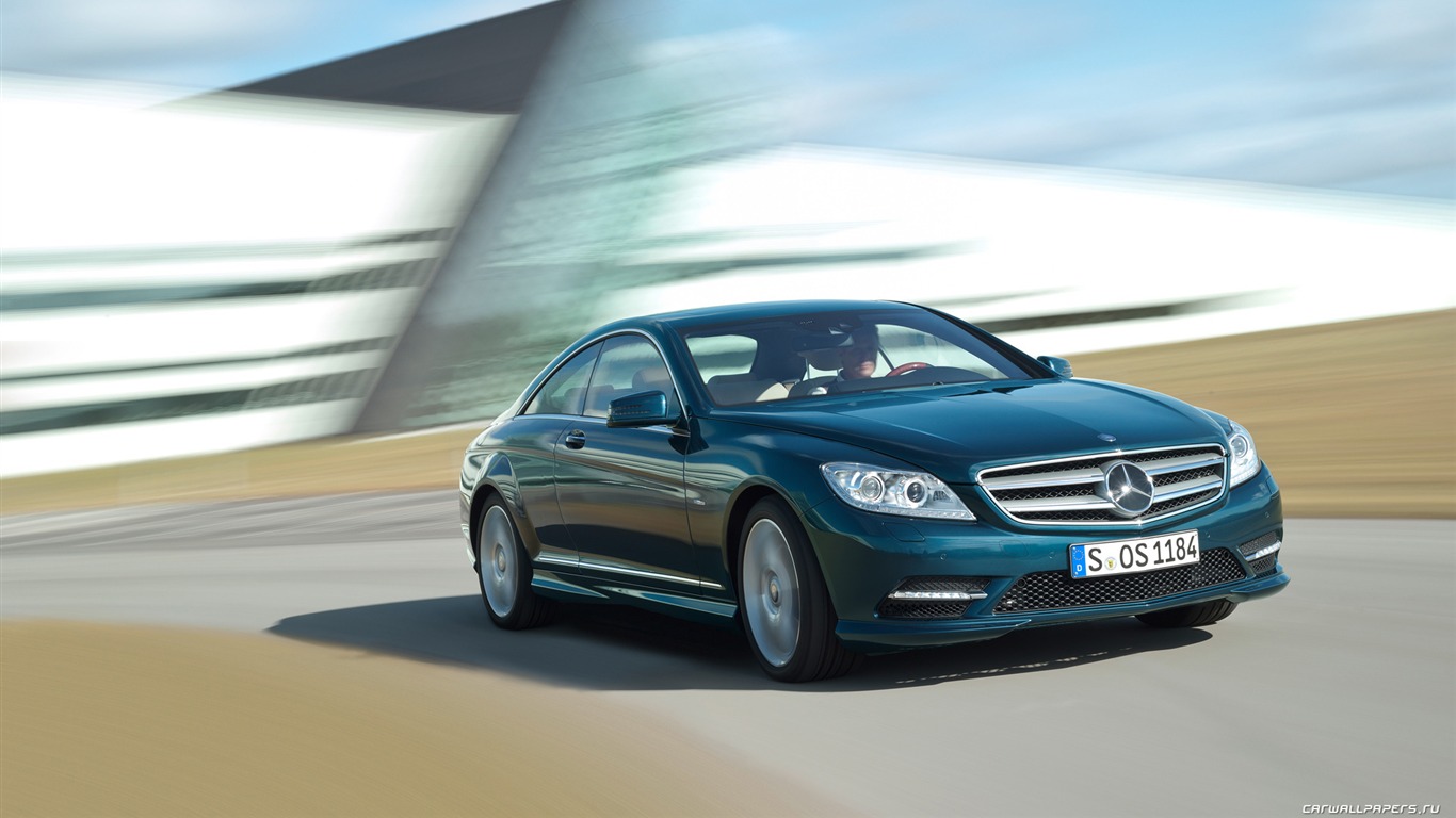 Mercedes-Benz CL500 4MATIC - 2010 HD Wallpaper #2 - 1366x768