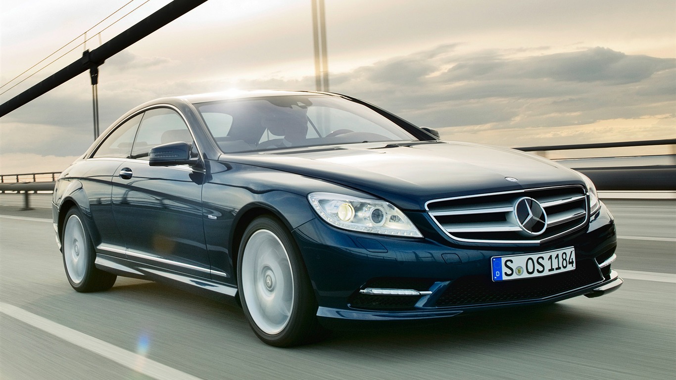 Mercedes-Benz CL500 4MATIC - 2010 fonds d'écran HD #3 - 1366x768