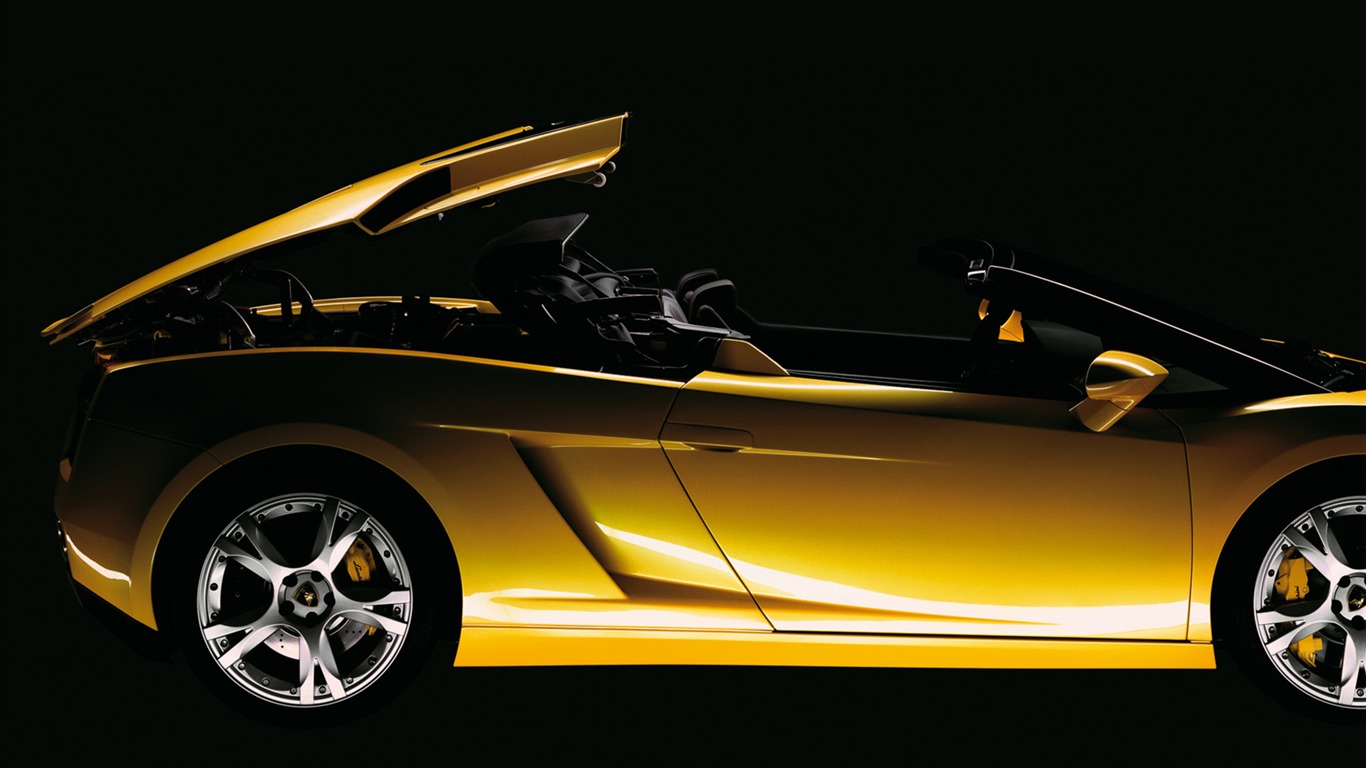 Lamborghini Gallardo Spyder - 2005 HD wallpaper #7 - 1366x768