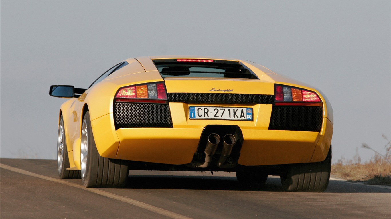 Lamborghini Murcielago - 2005 HD обои #3 - 1366x768