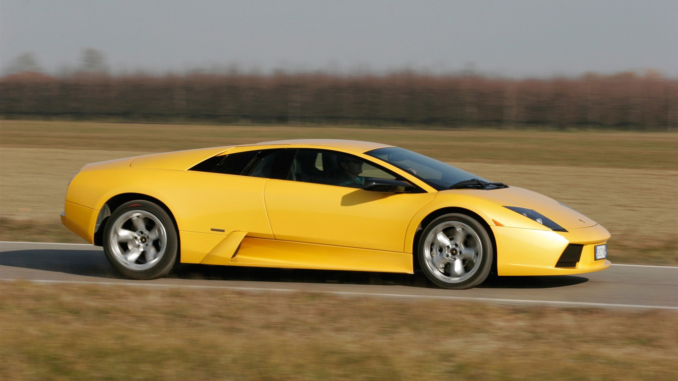 Lamborghini Murcielago - 2005 HD обои #5 - 1366x768